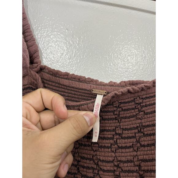 Free People Dahlia Embroidery Maxi Dress XS Gauze Boho Cottagecore Prairie Fairy - Picture 10 of 16